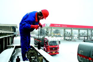 中石化山東石油積極應(yīng)對(duì) 霸王 寒潮